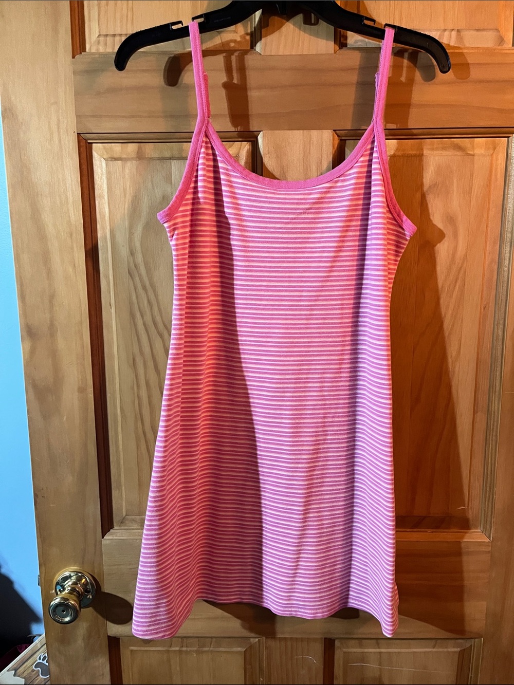 Women’s American Eagle Pink Striped Tank Dress